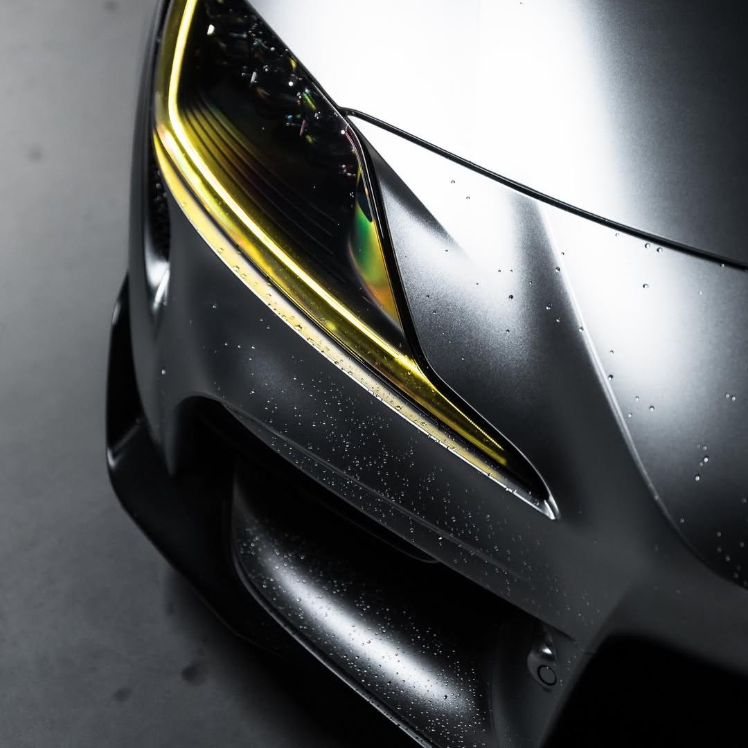 Matte Satin Chrome Silver Car Vinyl Wrap 