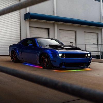 Gloss Metallic Blueberry Car Vinyl Wrap PET 02