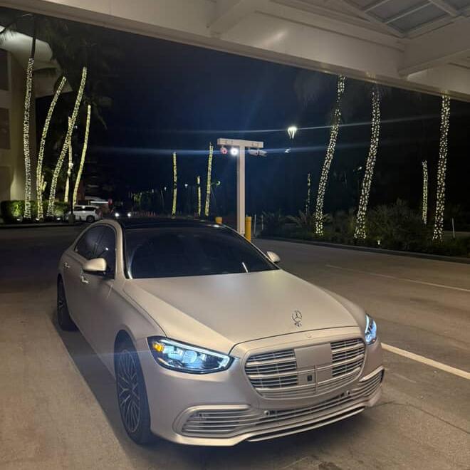 Matte Ultimate Flat Silver Car Vinyl Wrap PET