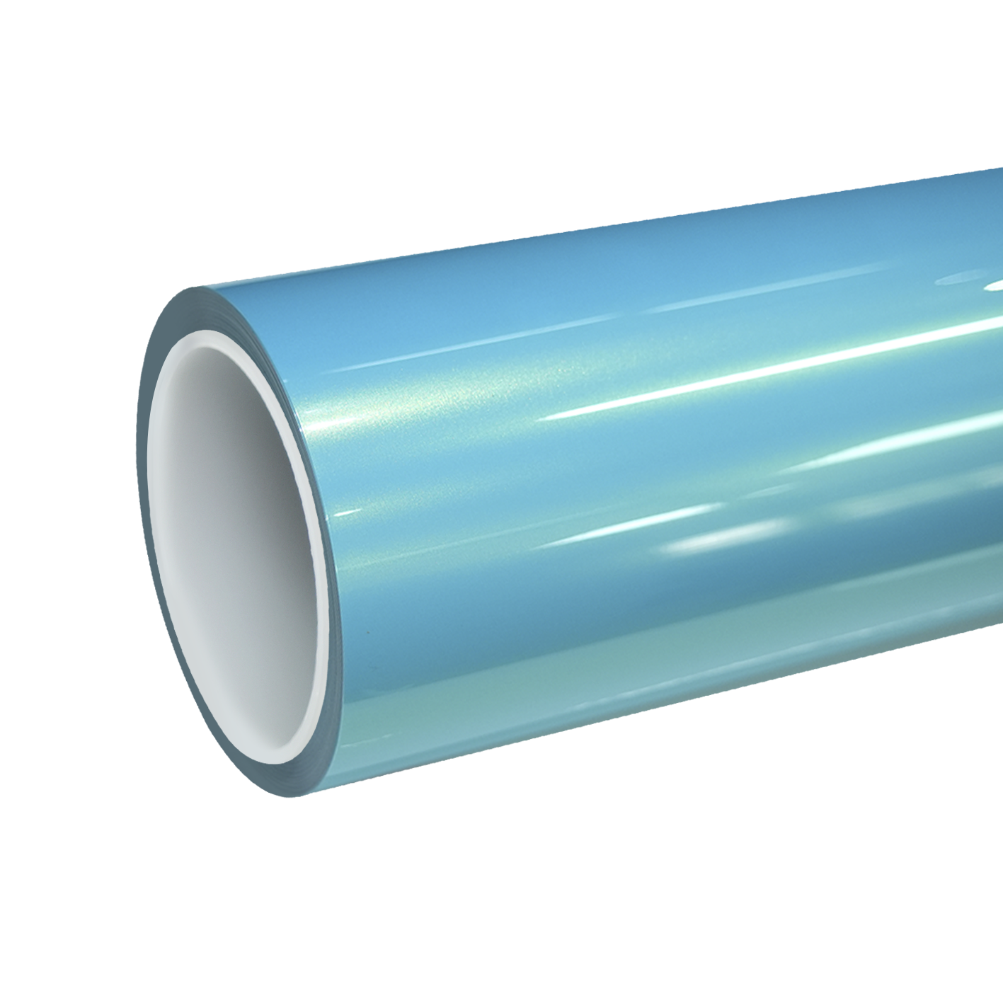 TPU Gloss Metallic Ice Blue Colored PPF | Paint Protection Film