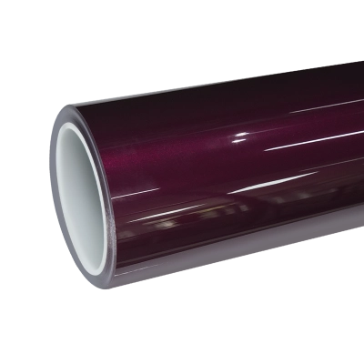 TPU Gloss Glazed Tata Red Colored PPF Paint Protection Film 01