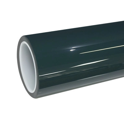 TPU Gloss Hell Green Colored PPF Paint Protection Film 01