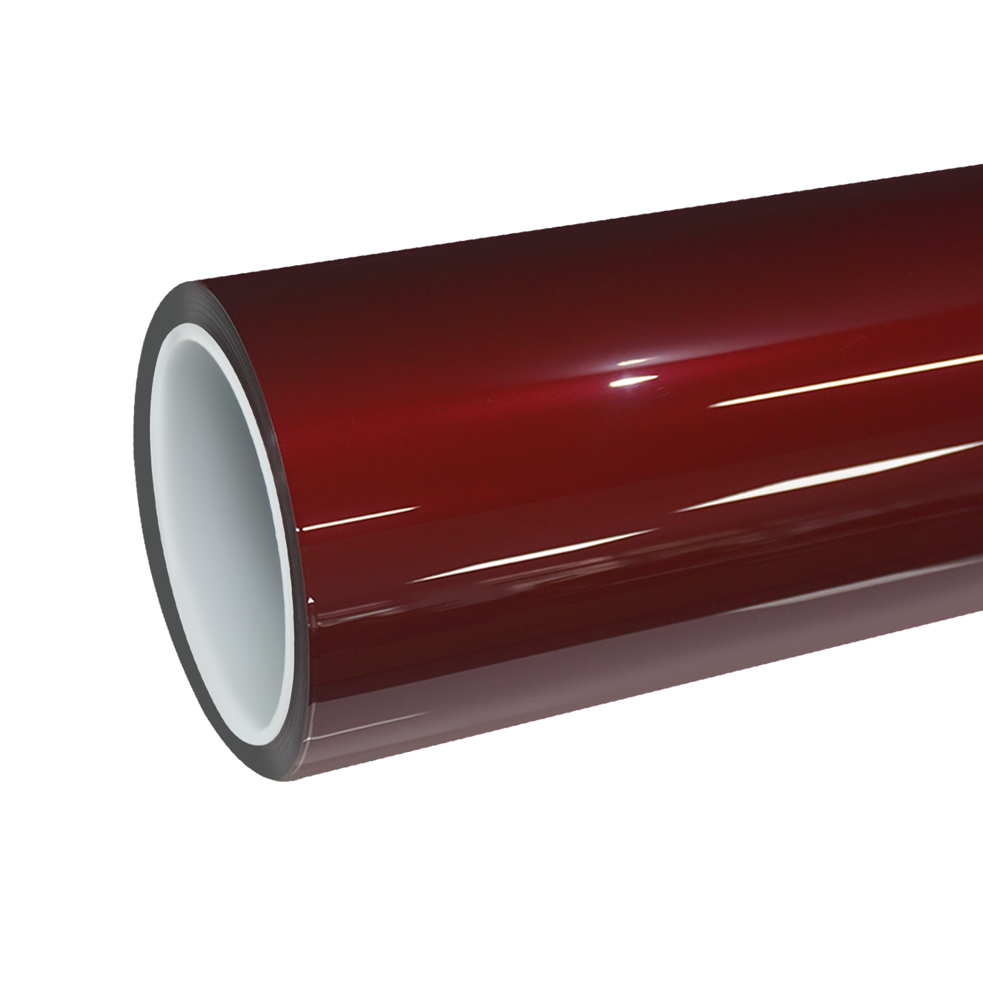 TPU Gloss Metallic Cherry Red Colored PPF Paint Protection Film