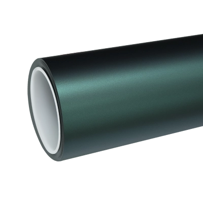 TPU Matte Magic Flame Brazilian Green Colored PPF Car Paint Protection Film 01