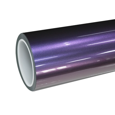 TPU Gloss Fantasy Spectrum Purple Colored PPF Car Paint Protection Film 01