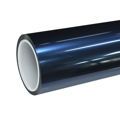 TPU Gloss Indigo Blue Colored PPF Paint Protection Film 01