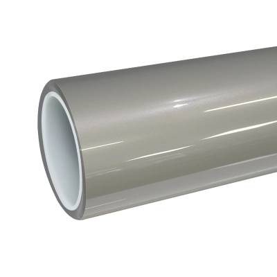TPU Gloss Metallic Martin Silver Grey Colored PPF Paint Protection Film 01