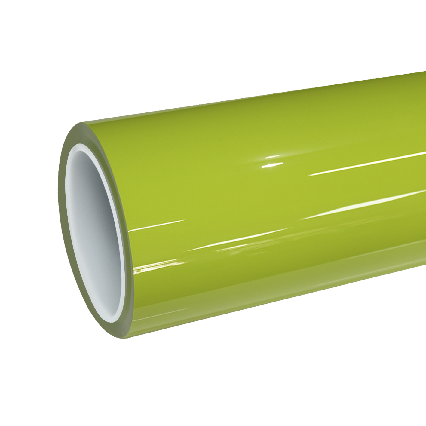 TPU Glossy Acid Green Colored PPF Paint Protection Film