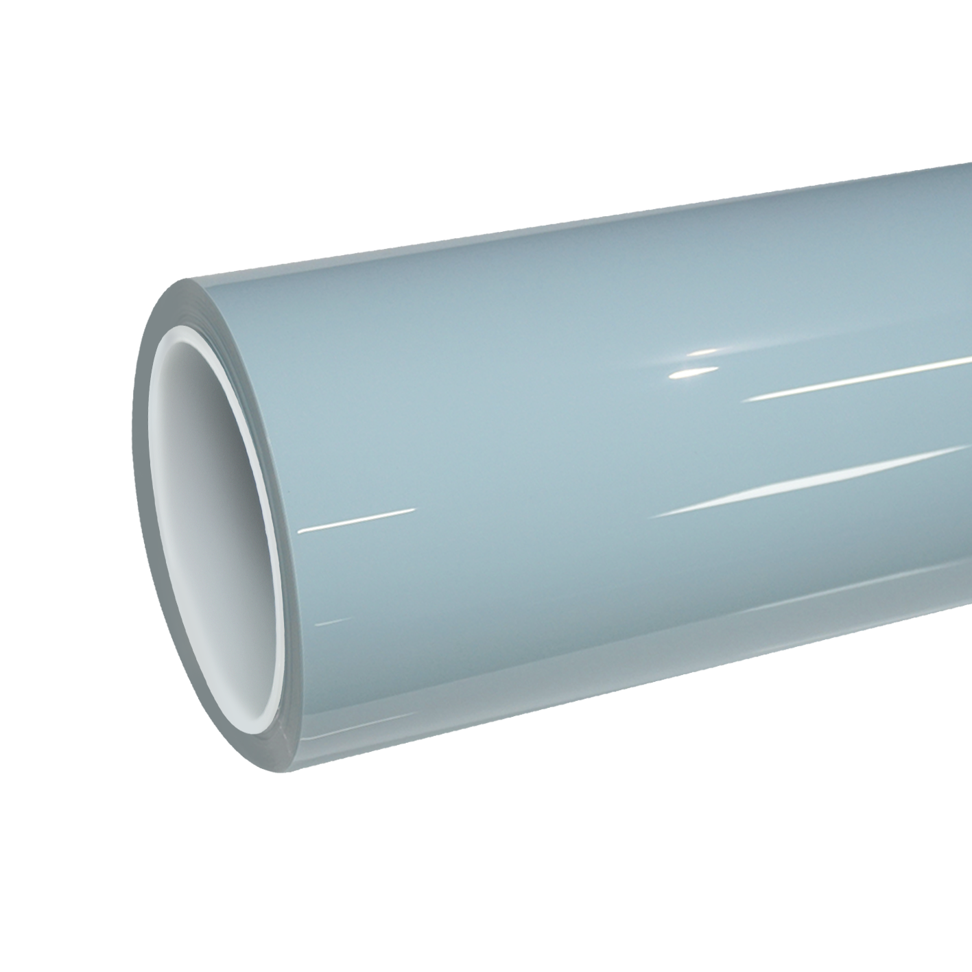 TPU Glossy Glacier Blue Colored PPF Paint Protection Film