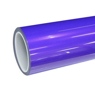 TPU Glossy Metallic Royalty Explosion Purple Colored PPF Paint Protection Film 01