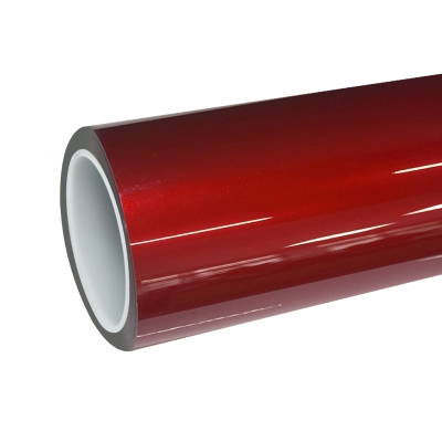 TPU Glossy Metallic Vampire Red Colored PPF Paint Protection Film 01