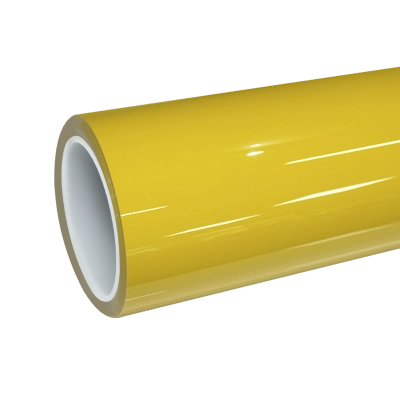 TPU Glossy Signal Yellow Colored PPF Paint Protection Film 01