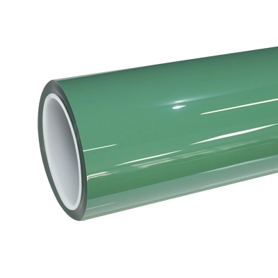 TPU Glossy Vintage Green Colored PPF Paint Protection Film 01
