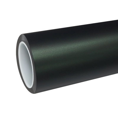 TPU Satin Olive Green Colored PPF Car Paint Protection Film 01