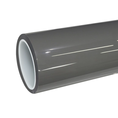 TPU Gloss Dark Chalkn Grey Colored PPF Paint Protection Film 01