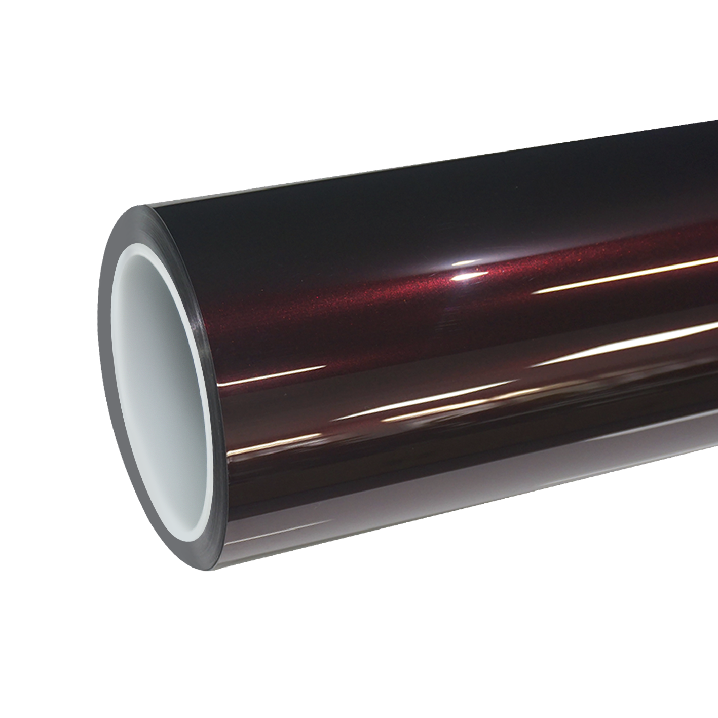 TPU Gloss Metallic Black Rose Colored PPF Paint Protection Film