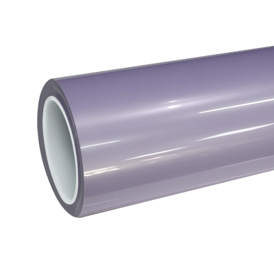 TPU Gloss Metalic Voilet Light Purple Colored PPF Paint Protection Film 01