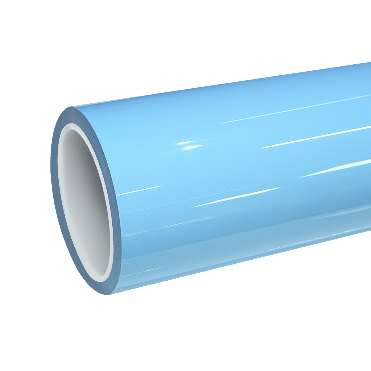 TPU Glossy Light Sky Blue Colored PPF Paint Protection Film