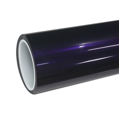 TPU Gloss Metallic Midnight Purple Colored PPF Paint Protection Film 01
