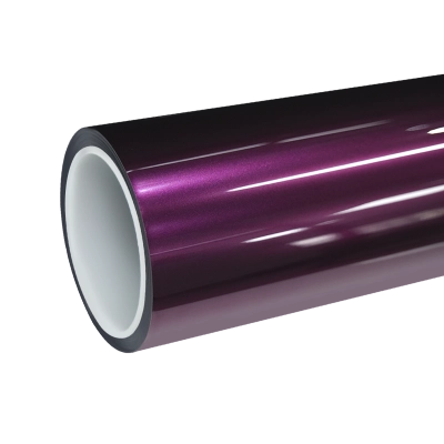 TPU Gloss Metallic Pearl Purple Colored PPF Paint Protection Film 01