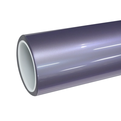 TPU Gloss Metallic Periwinkle Purple Colored PPF Paint Protection Film 01