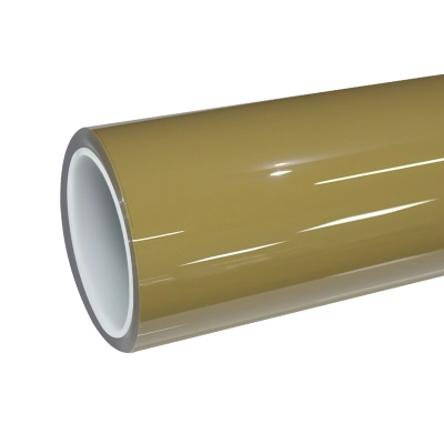 TPU Glossy AMG Desert Yellow Colored PPF Paint Protection Film 01