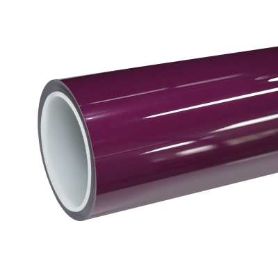 TPU Gloss Brilliant Magenta Colored PPF Paint Protection Film 01