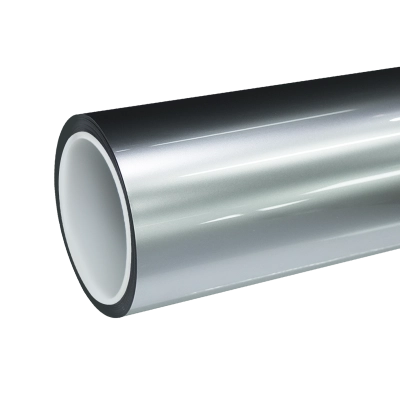 TPU Gloss Liquid Metallic Stellar Silver Colored PPF Paint Protection Film 01