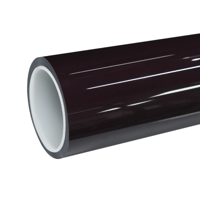 TPU Gloss Burgundy Red Paint Colored PPF Paint Protection Film 01