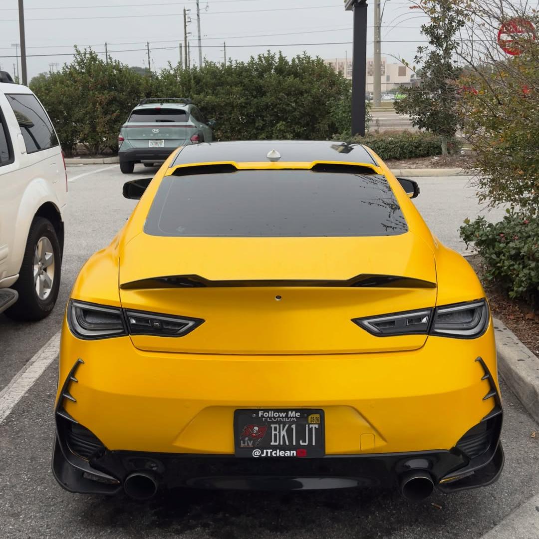 Matte Metallic Satin Energetic Yellow Car Vinyl Wrap