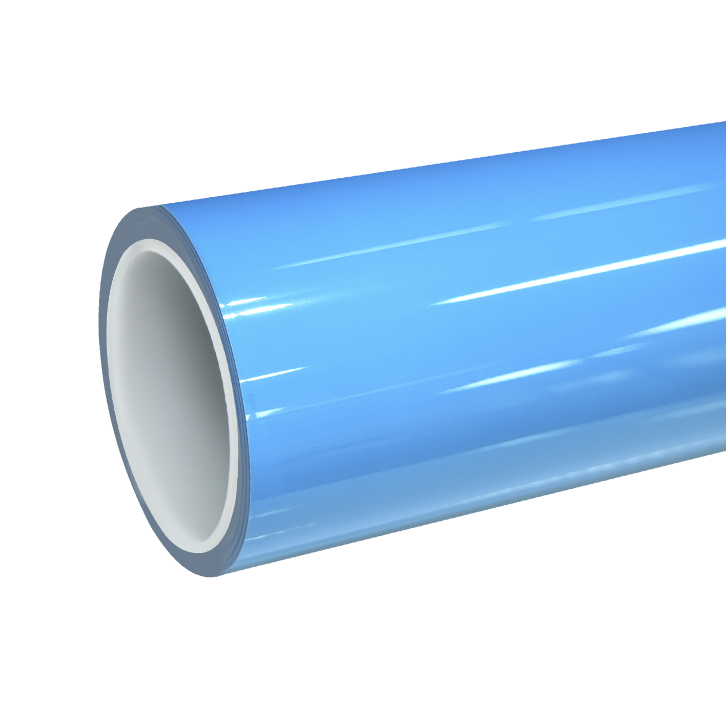 TPU Gloss Ice Cream Blue Colored PPF Paint Protection Film