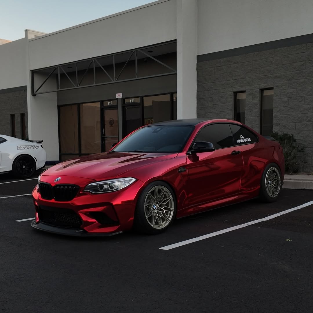 Candy Apple Red  Car Vinyl Wrap