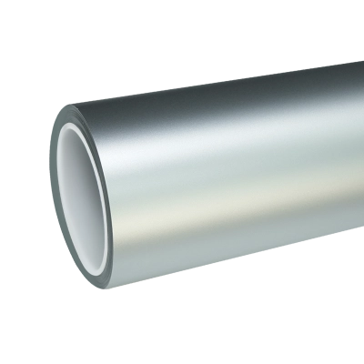 TPU Matte Satin Chrome Silver Colored PPF Paint Protection Film 01