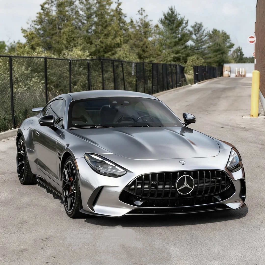 Liquid Aluminum Silver Car Wrap