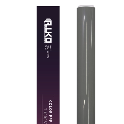 TPU Gloss Dark Chalkn Grey Colored PPF Paint Protection Film 02