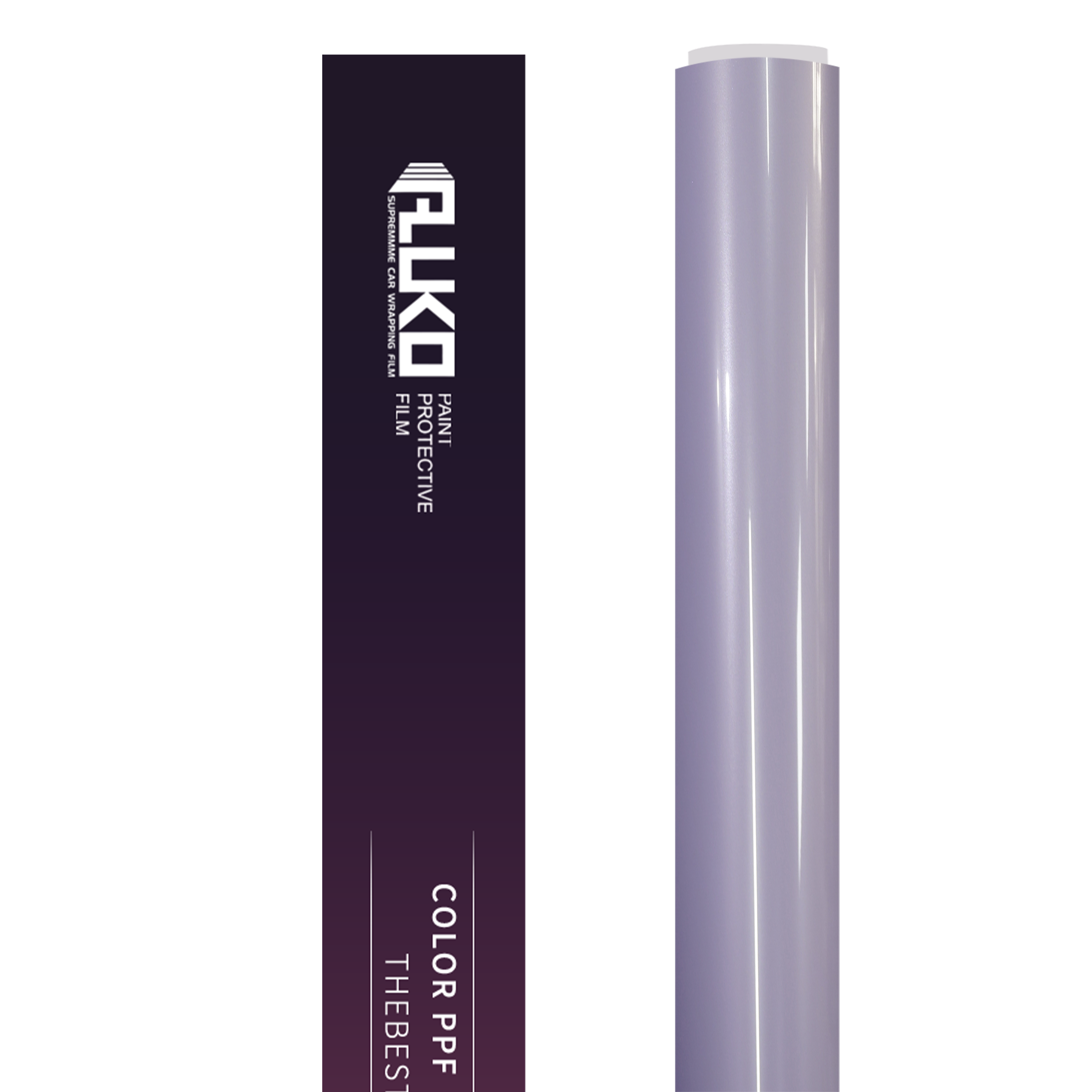 TPU Gloss Metalic Voilet Light Purple Colored PPF Paint Protection Film