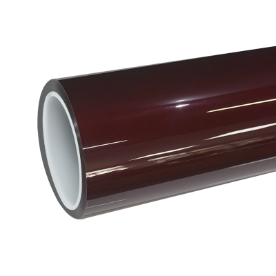 TPU Glossy Liquid Metallic Dragon Blood Red Colored PPF Paint Protection Film  01