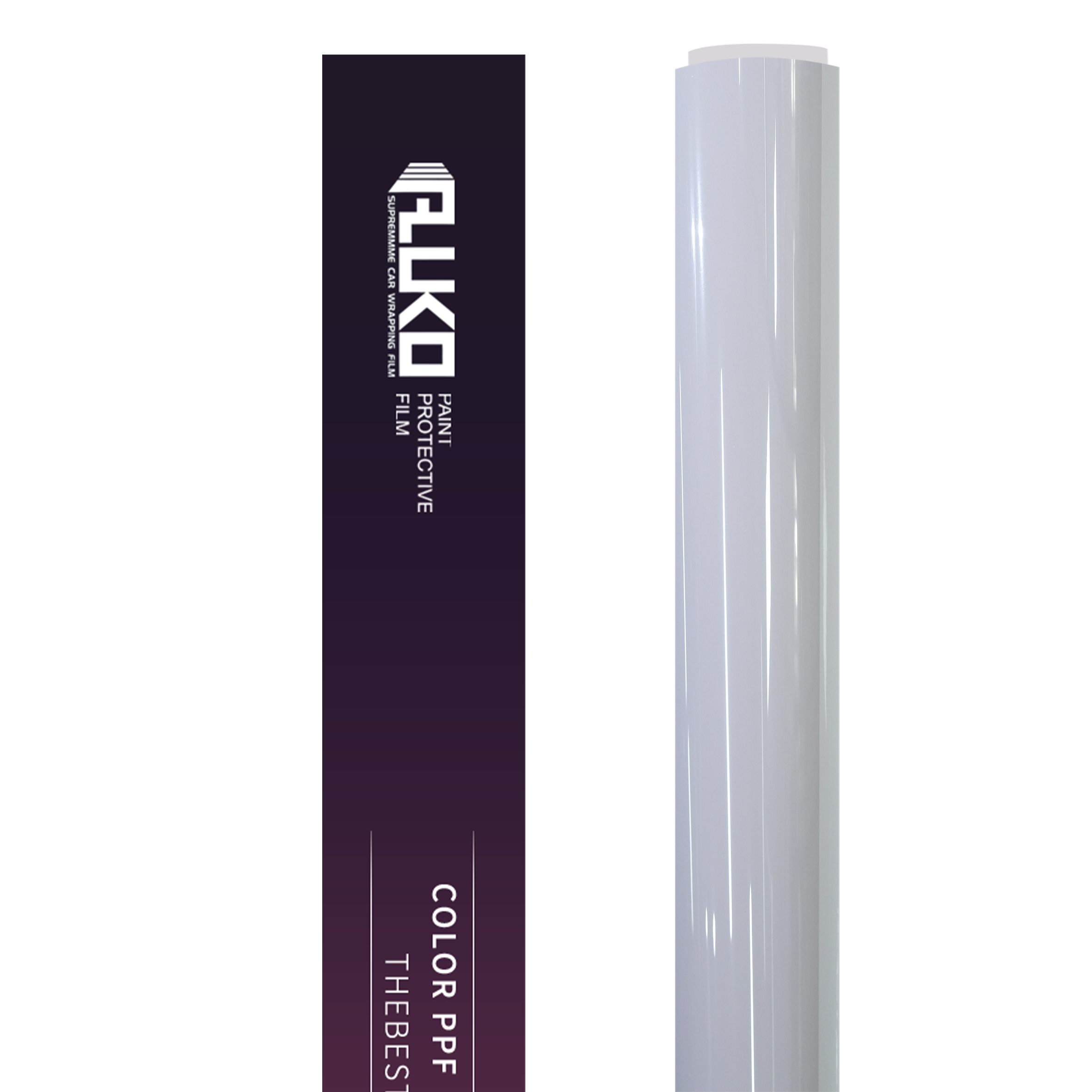 TPU Glossy Misty Purple Colored PPF Paint Protection Film