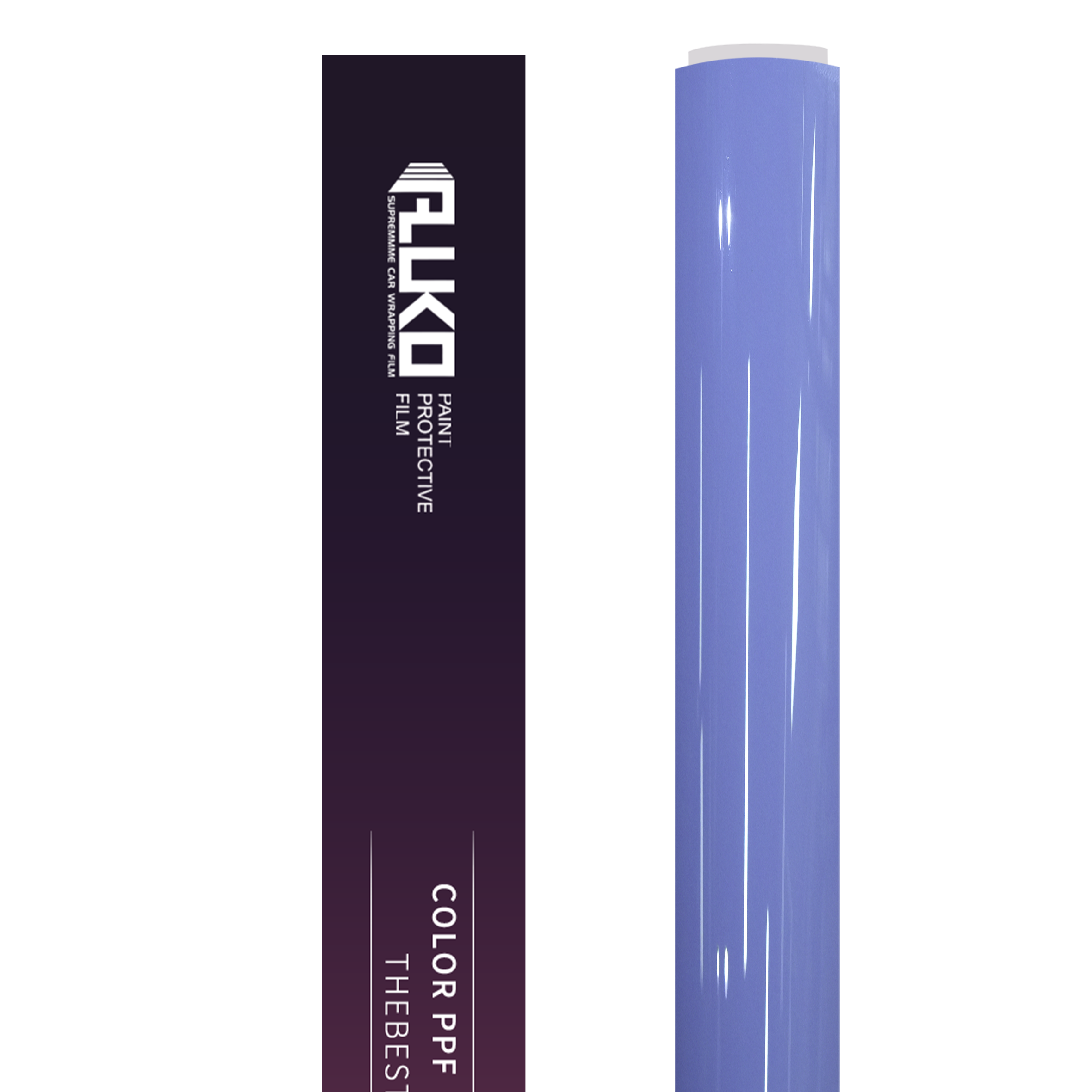 TPU Glossy Victoria Secret Purple Colored PPF Paint Protection Film