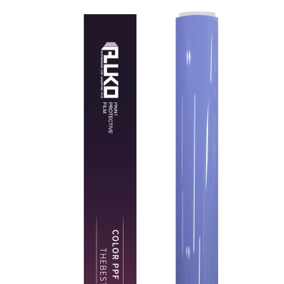 TPU Glossy Victoria Secret Purple Colored PPF Paint Protection Film 02