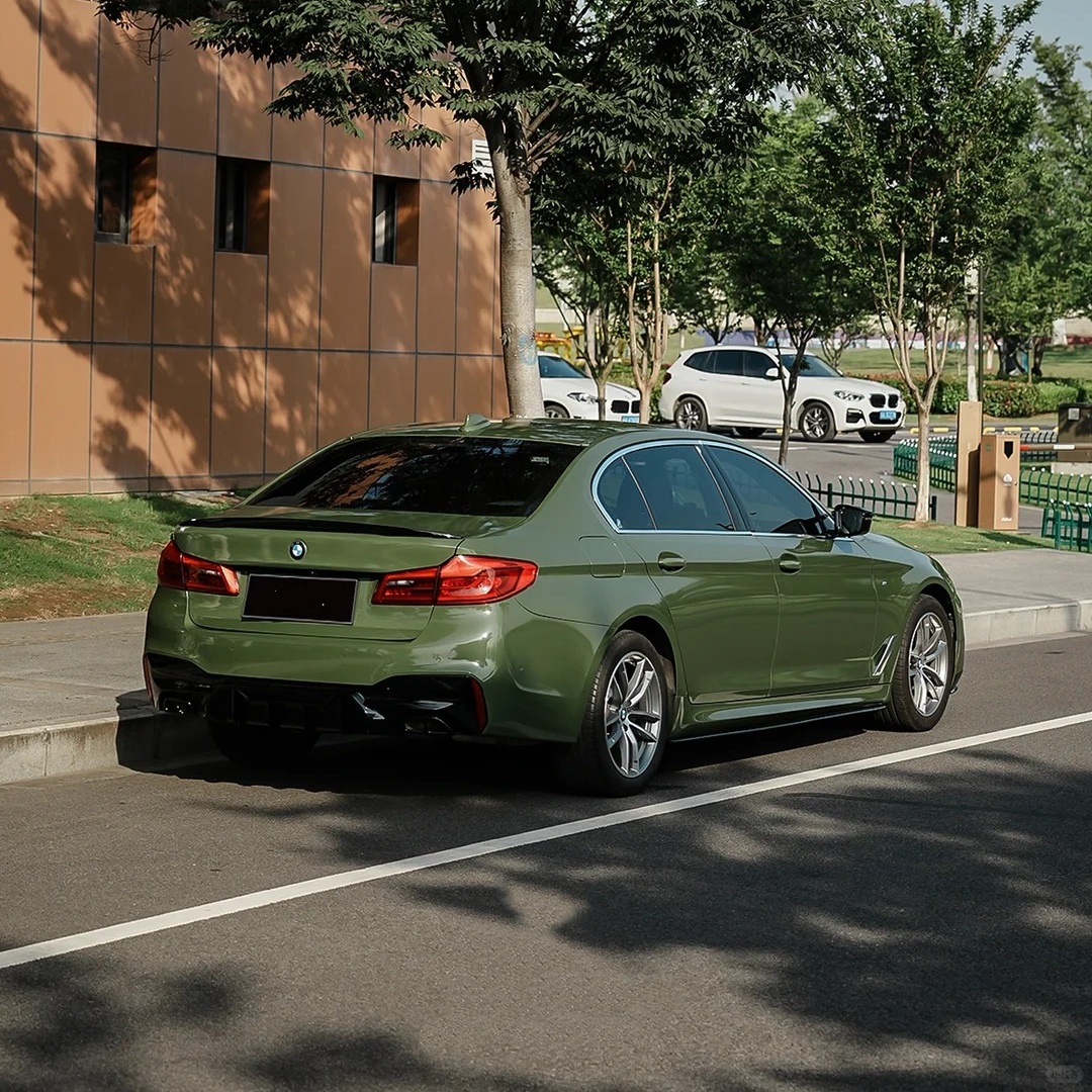 Army Green Car Wrap