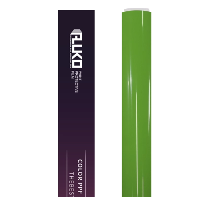 TPU Gloss Lizard Green Colored PPF Paint Protection Film 02