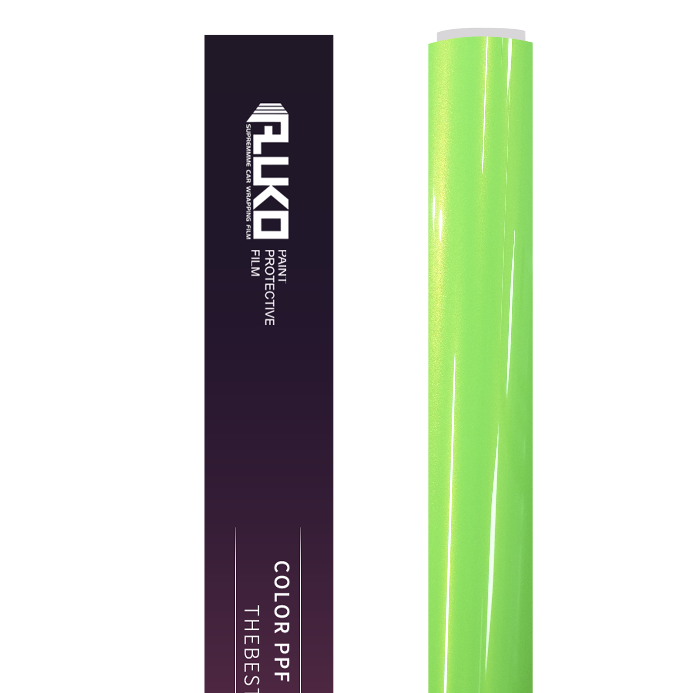 TPU Gloss Metallic Gold Green Color  PPF Paint Protection Film