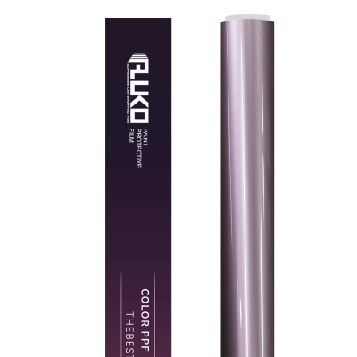 TPU Gloss Metallic Passion Pink Colored PPF Paint Protection Film 02