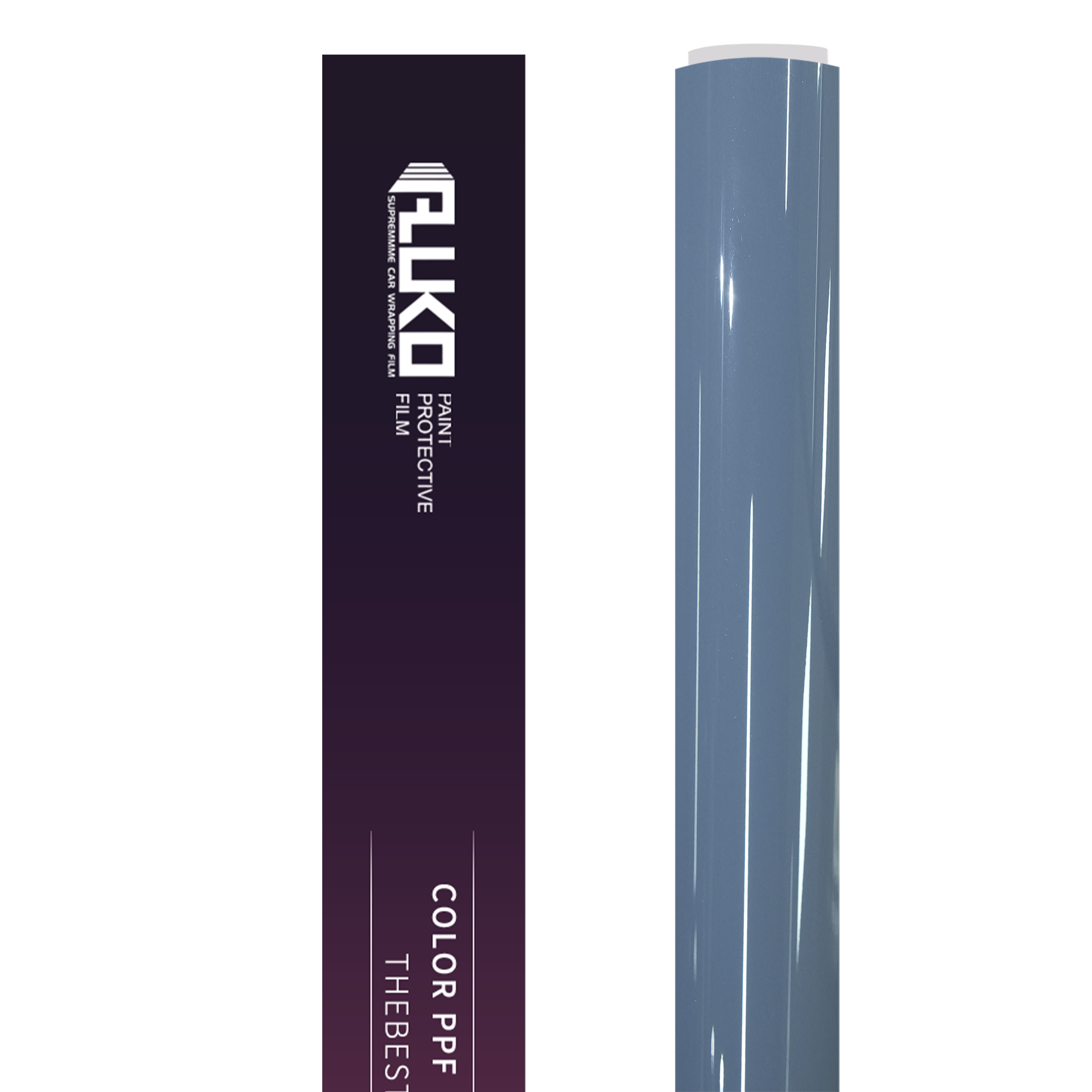 TPU Gloss Meteor Blue Colored PPF Paint Protection Film