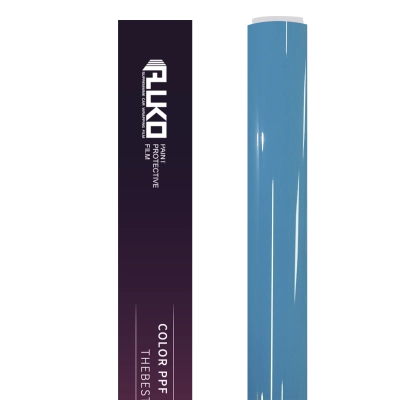 TPU Gloss Miami Blue Colored PPF Paint Protection Film 02