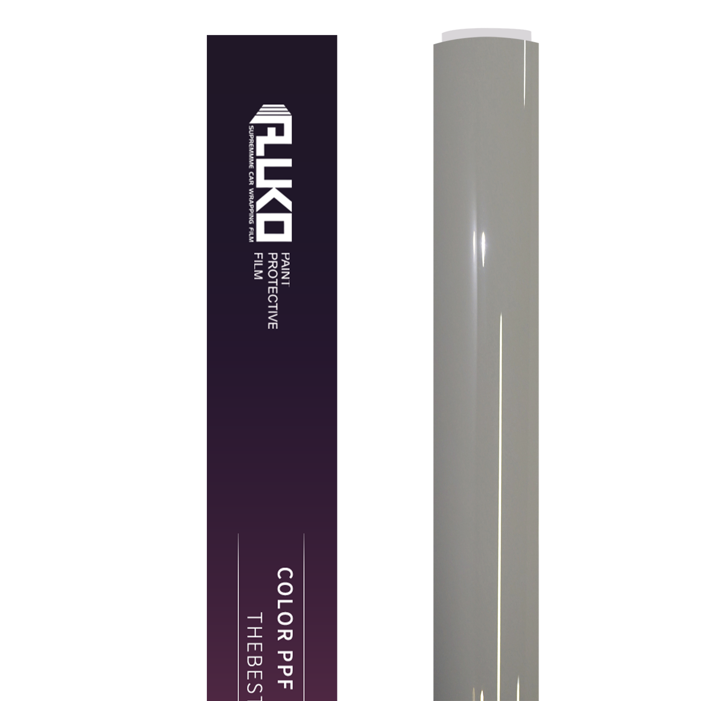 TPU Gloss Porsche Grey PPF Paint Protection Film