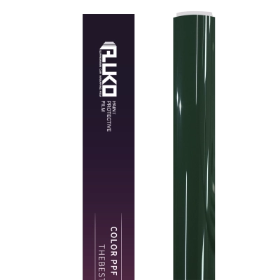 TPU Glossy Racing Green Colored PPF Paint Protection Film 02