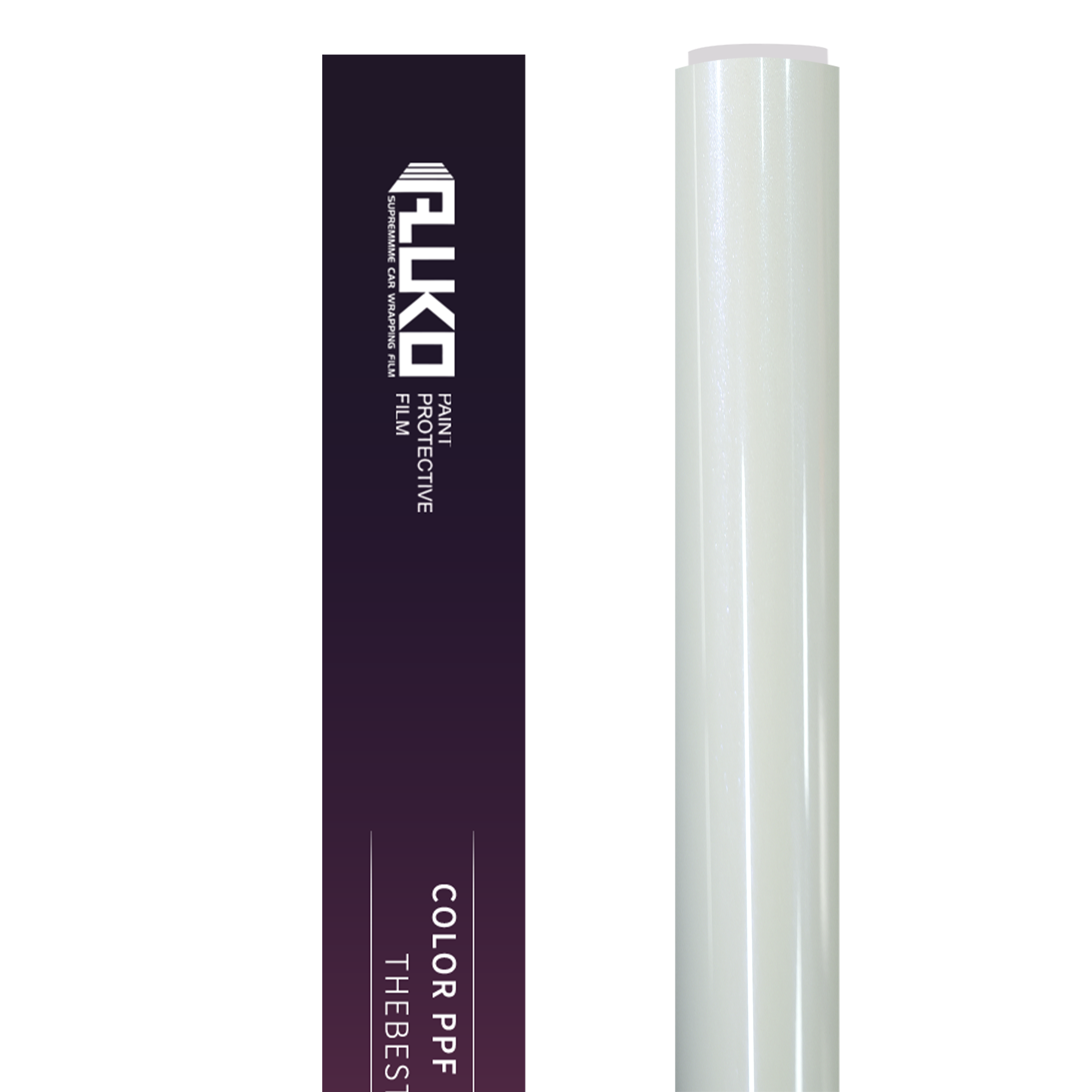 TPU Glossy Transparent Blue Diamond Colored PPF Paint Protection Film