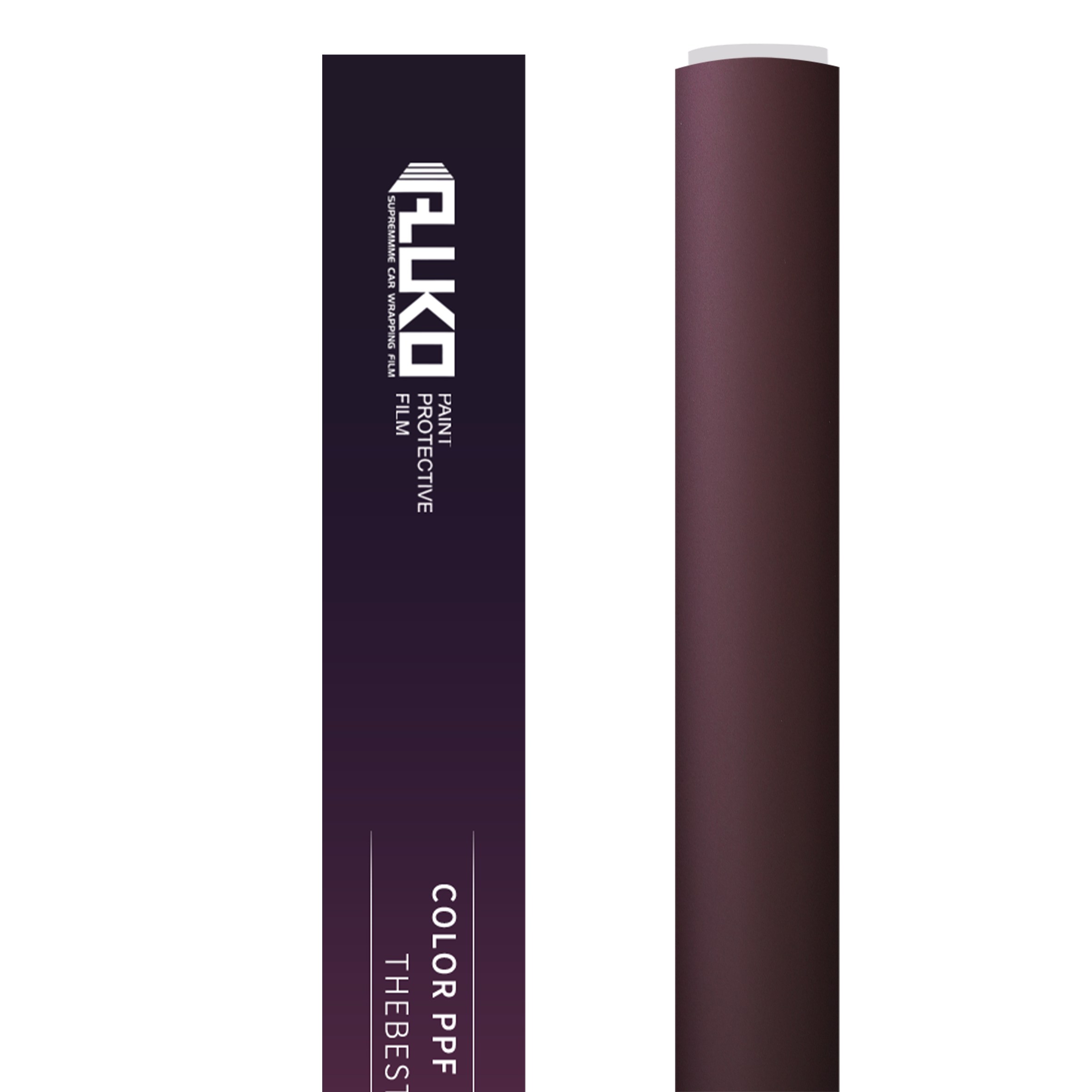 TPU Matte Liquid Metallic Dracaena Red Colored PPF Paint Protection Film